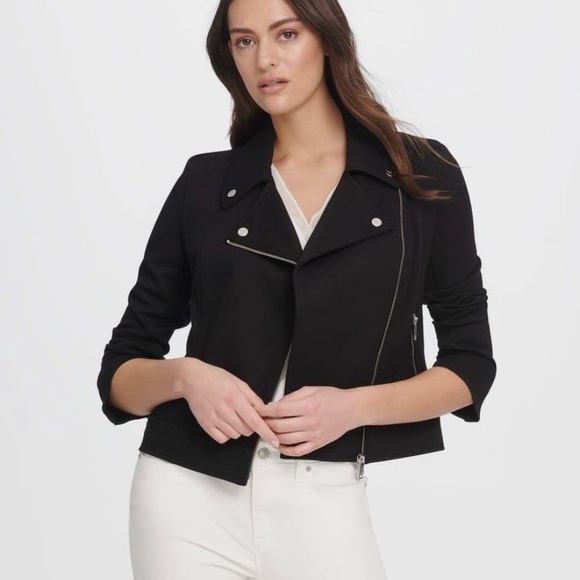 DKNY moto jacket XL - Picture 1 of 4